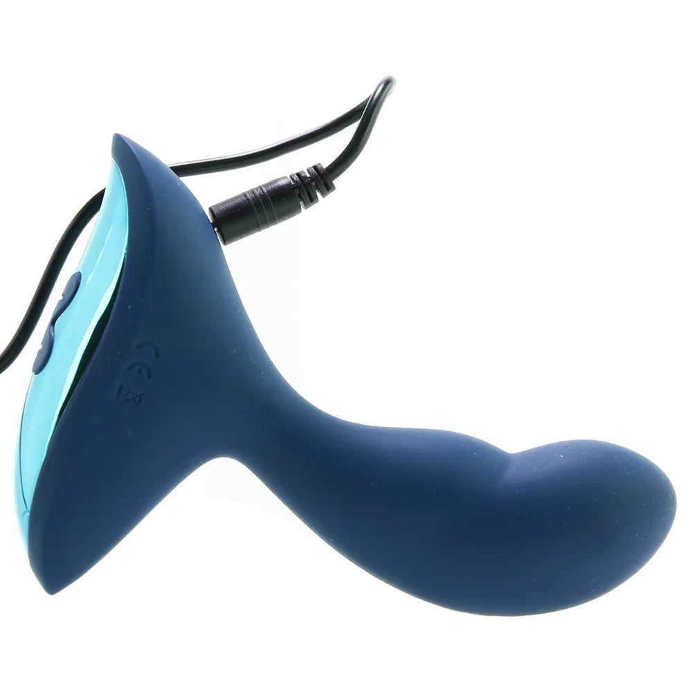 Renegade Mach 2 Prostate Stimulator in Blue – Heaven Boutique Edmonton – side view