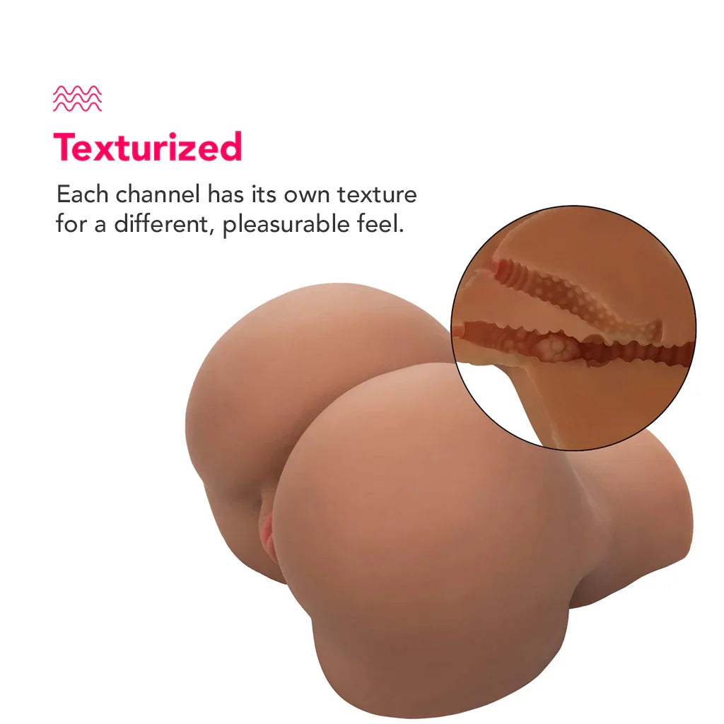 Stroke It BBL Booty Life Like Masturbator in Brown – Edmonton – packaging view