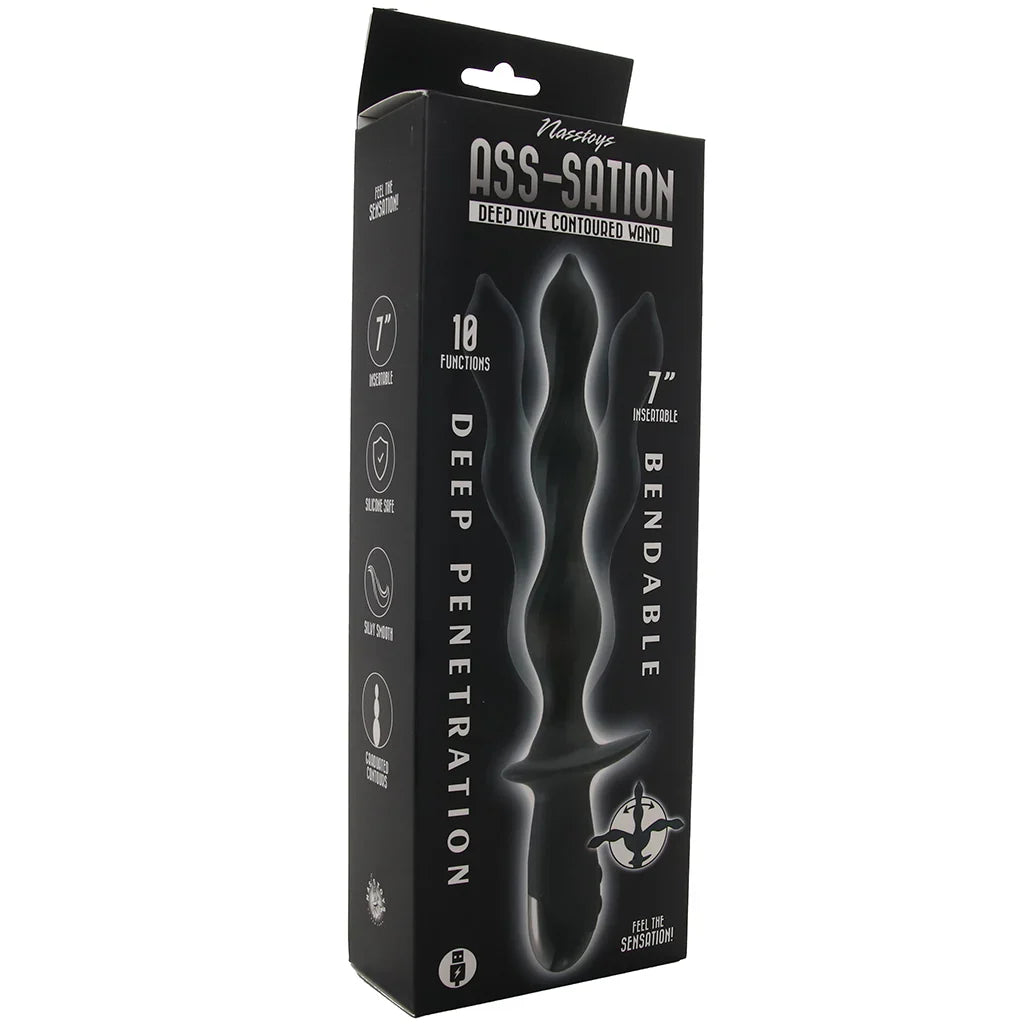 Ass-Station Deep Dive Beaded Anal Vibe — buy in Edmonton | Heaven Boutique