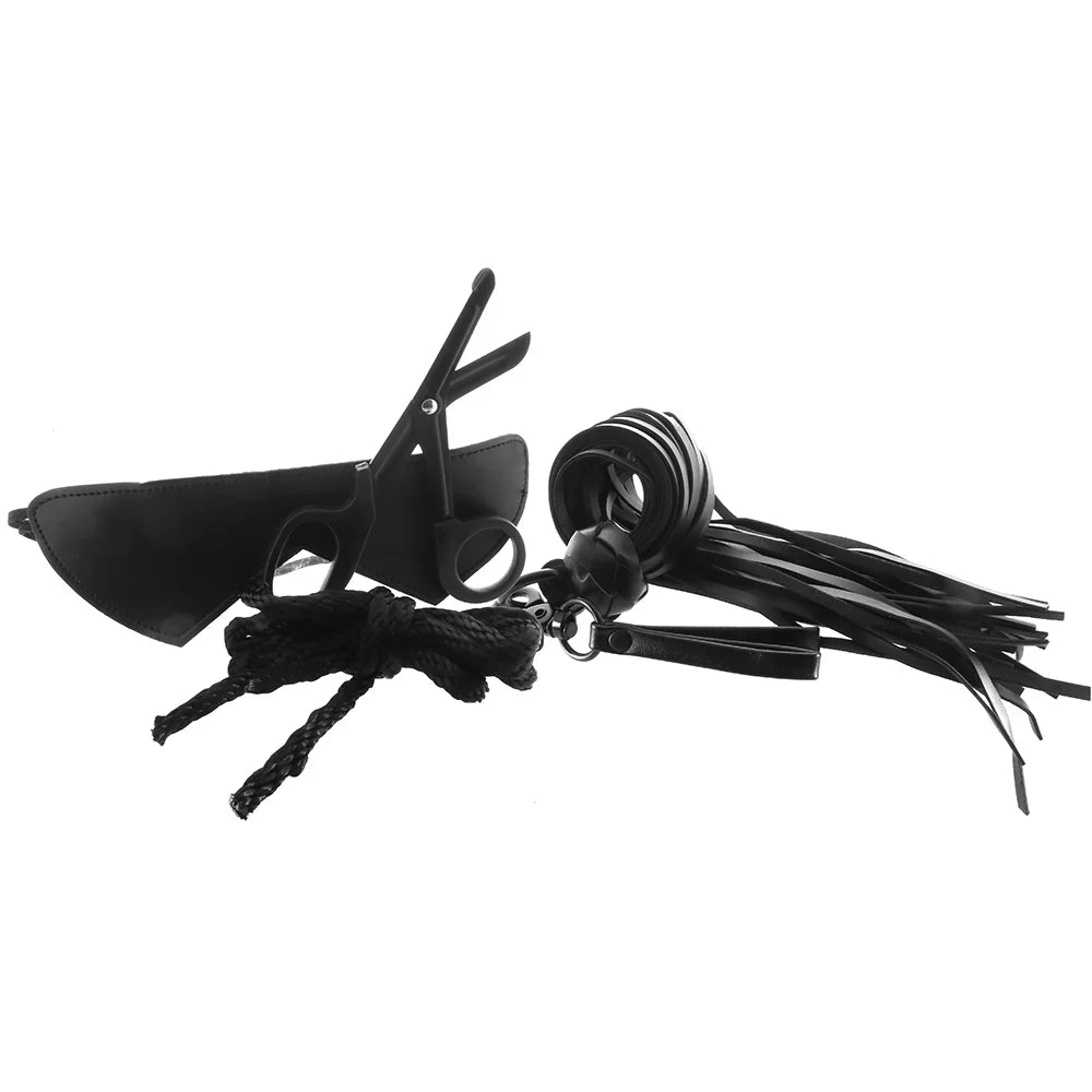 Learn The Ropes 4 Piece Bondage Kit – Edmonton adult store – close-up view