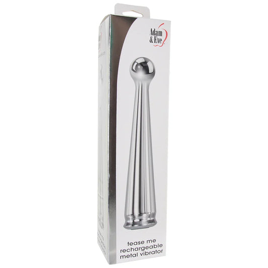 Tease Me Rechargeable Metal Vibe — buy in Edmonton | Heaven Boutique