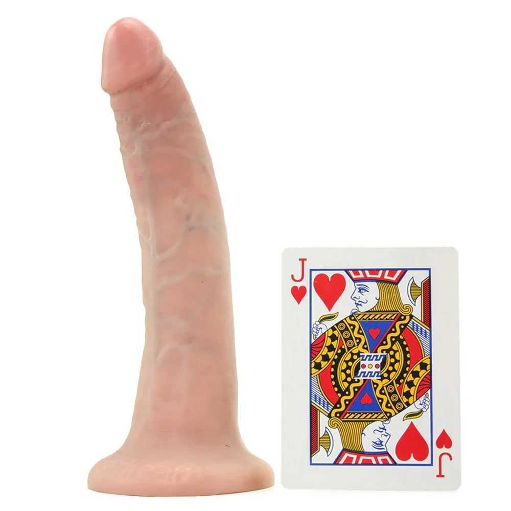 King Cock 7 Inch Dildo in Flesh – Heaven Boutique Edmonton – side view