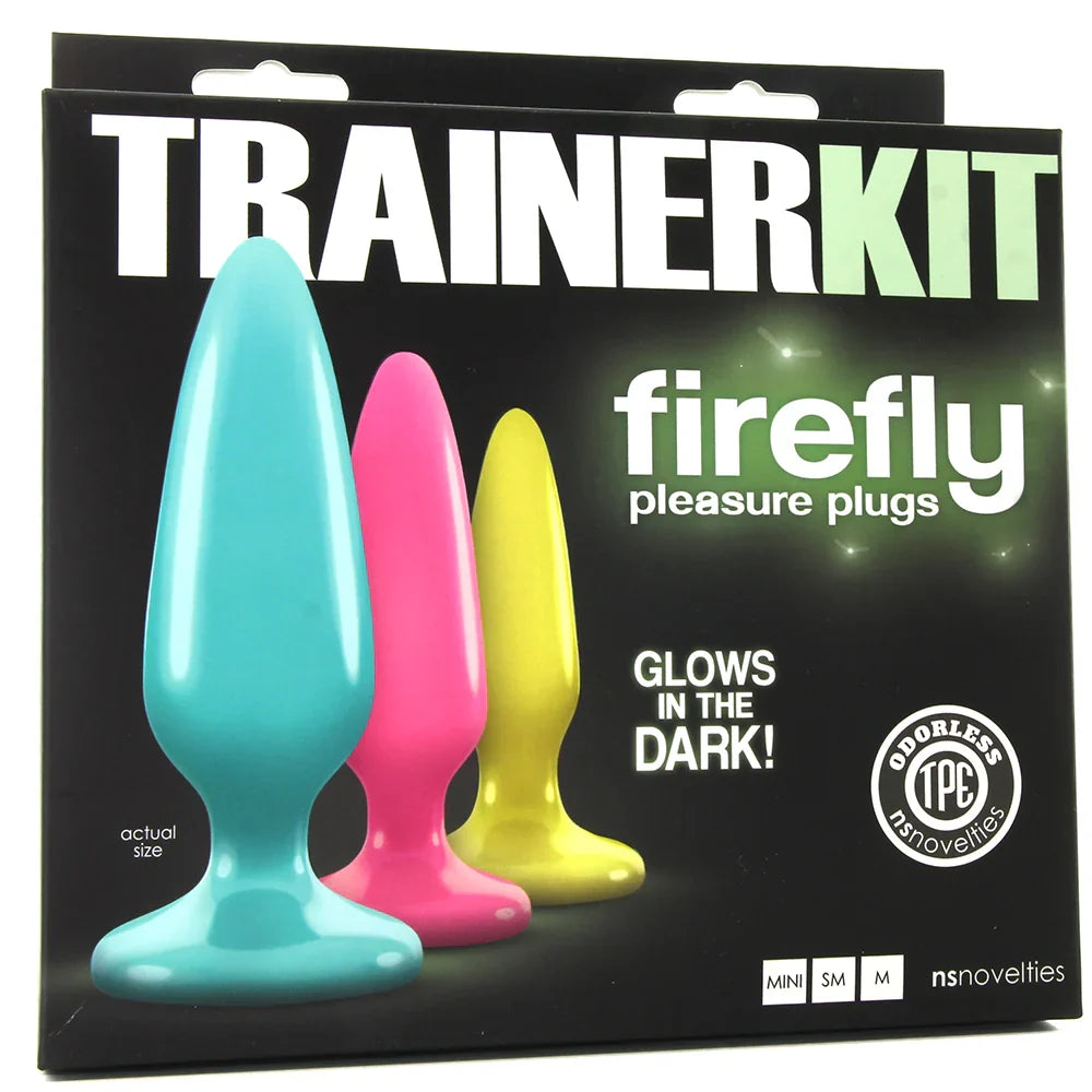 Firefly Pleasure Plugs Trainer Kit in Glow In the Dark — buy in Edmonton | Heaven Boutique