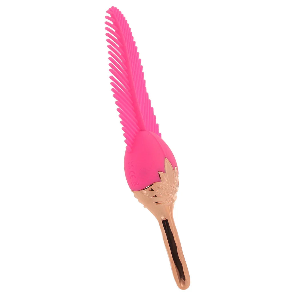 Rayne Silicone Feather Vibe – Heaven Boutique Edmonton – additional angle