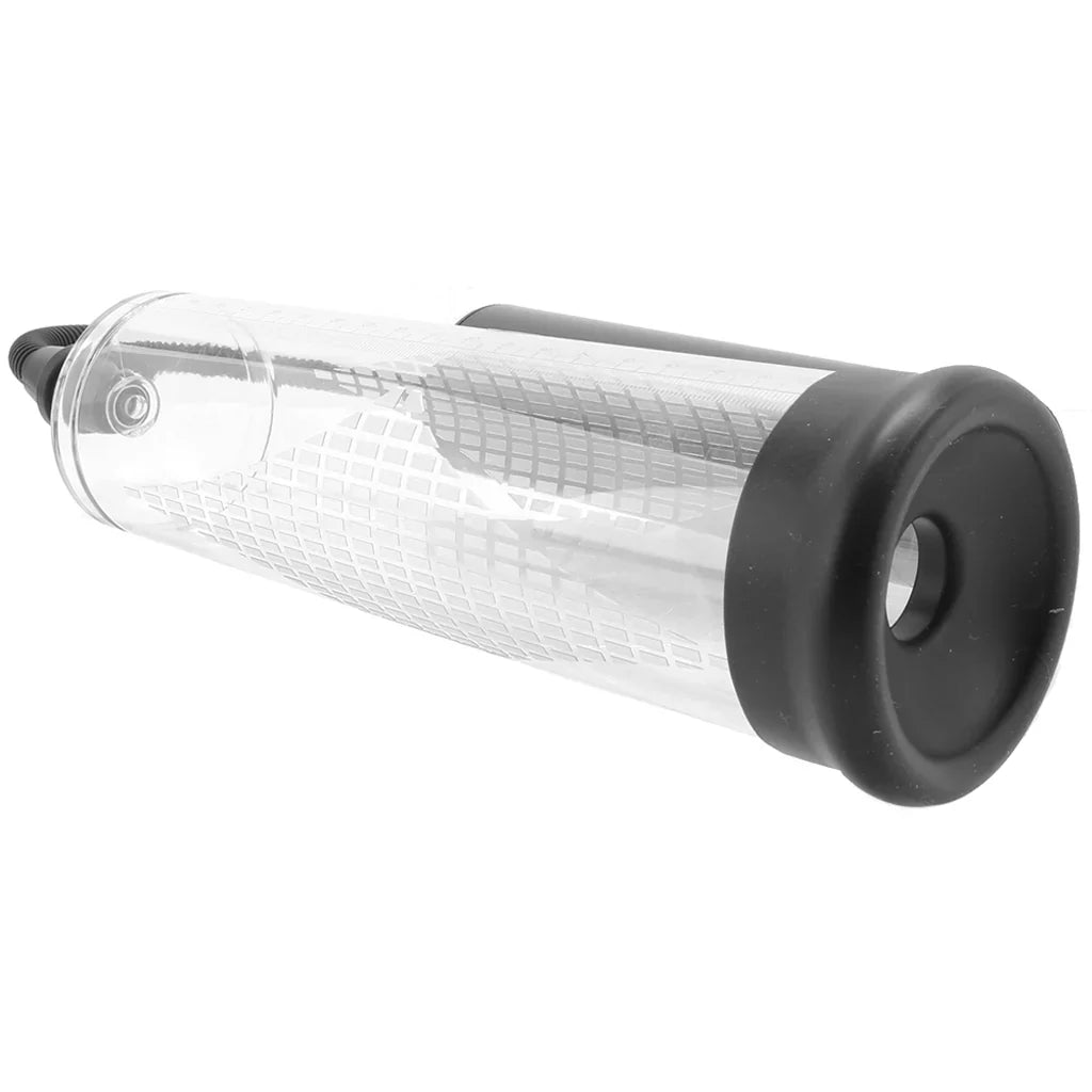 Pumped Extreme Power Rechargeable Auto Pump in Clear – Edmonton adult boutique – features