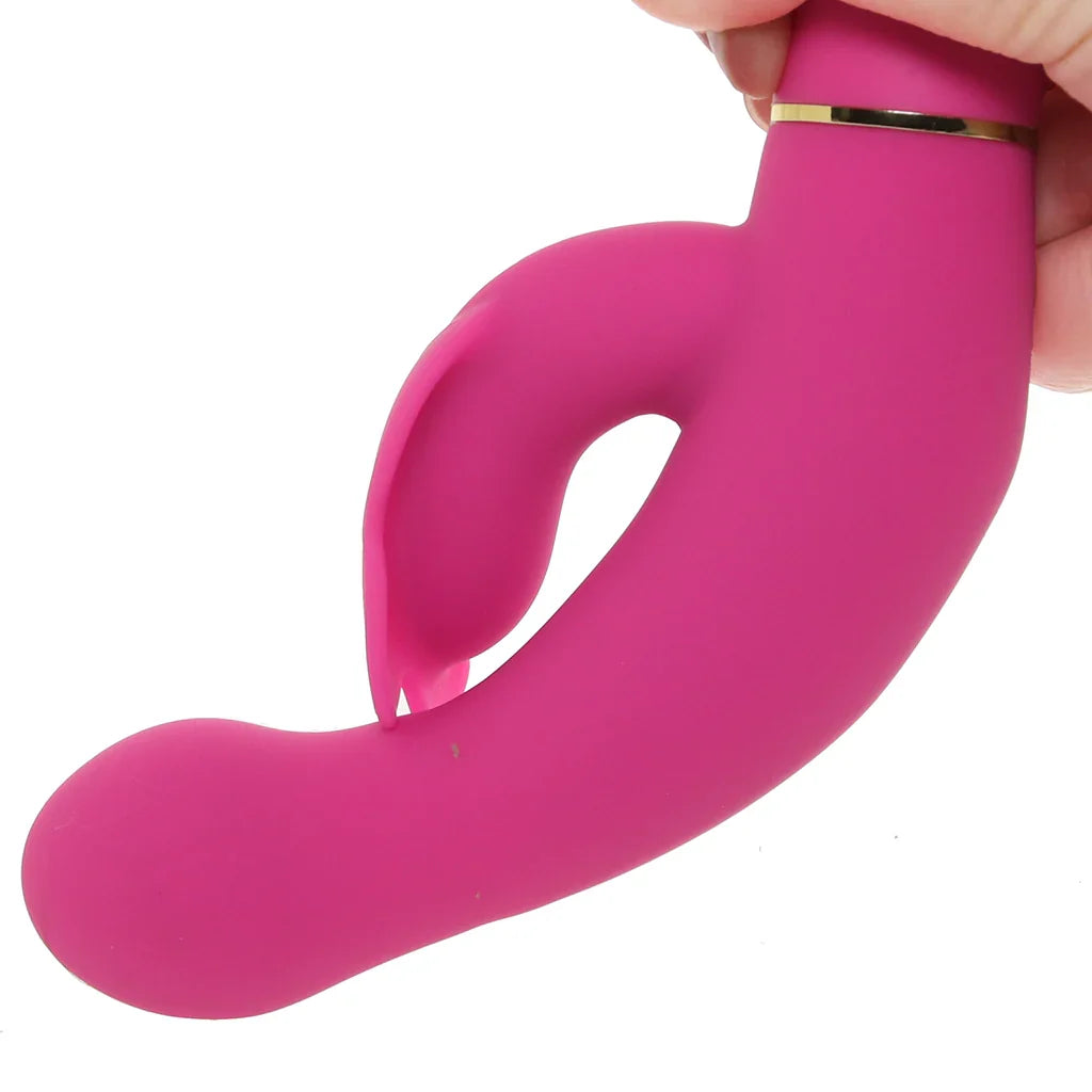 Aria Naughty AF 2.0 RumboTech Rabbit Vibe – Edmonton adult store – close-up view