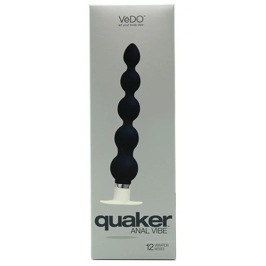 Quaker Anal Vibe in Just Black — buy in Edmonton | Heaven Boutique