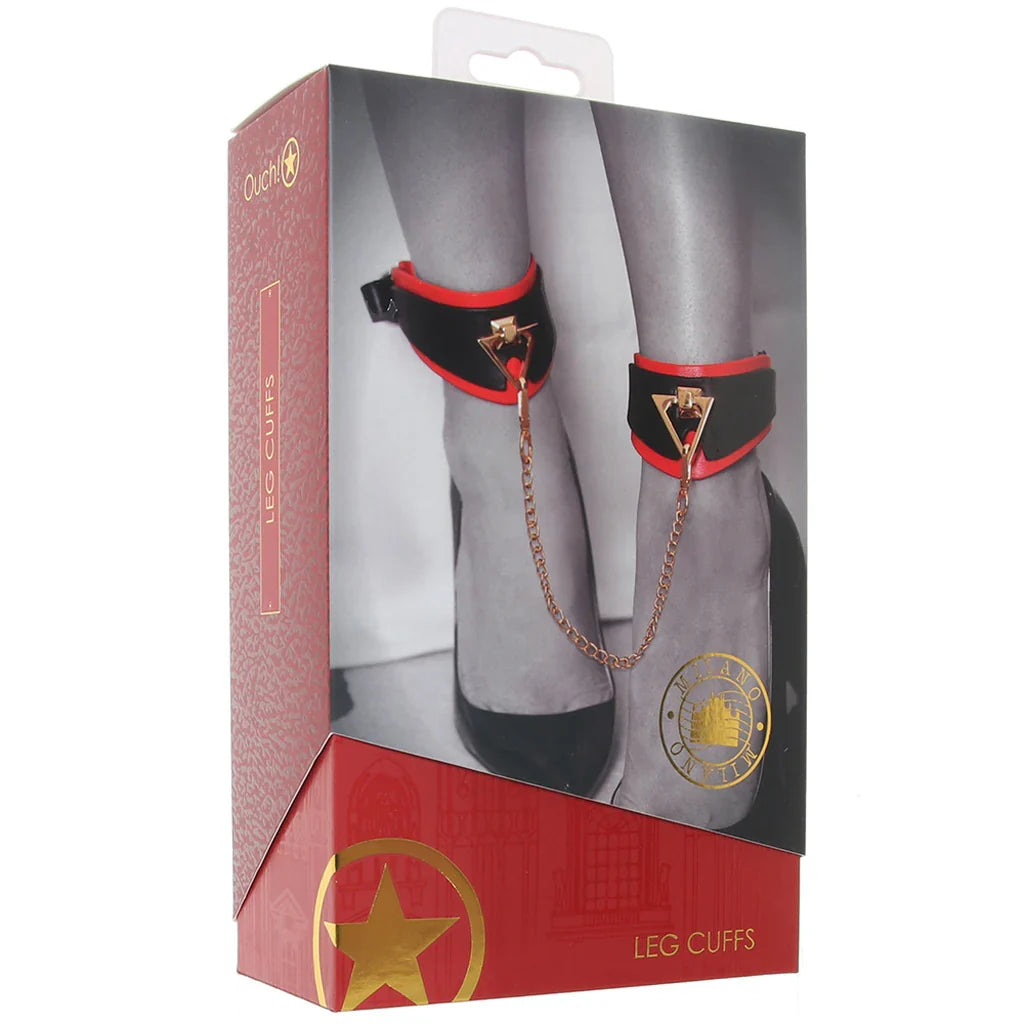 Ouch! Milan Collection Leg Cuffs — buy in Edmonton | Heaven Boutique