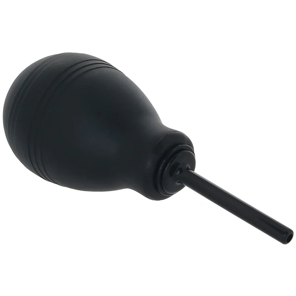 One-Way Anal Douche in Black – Heaven Boutique Edmonton – side view