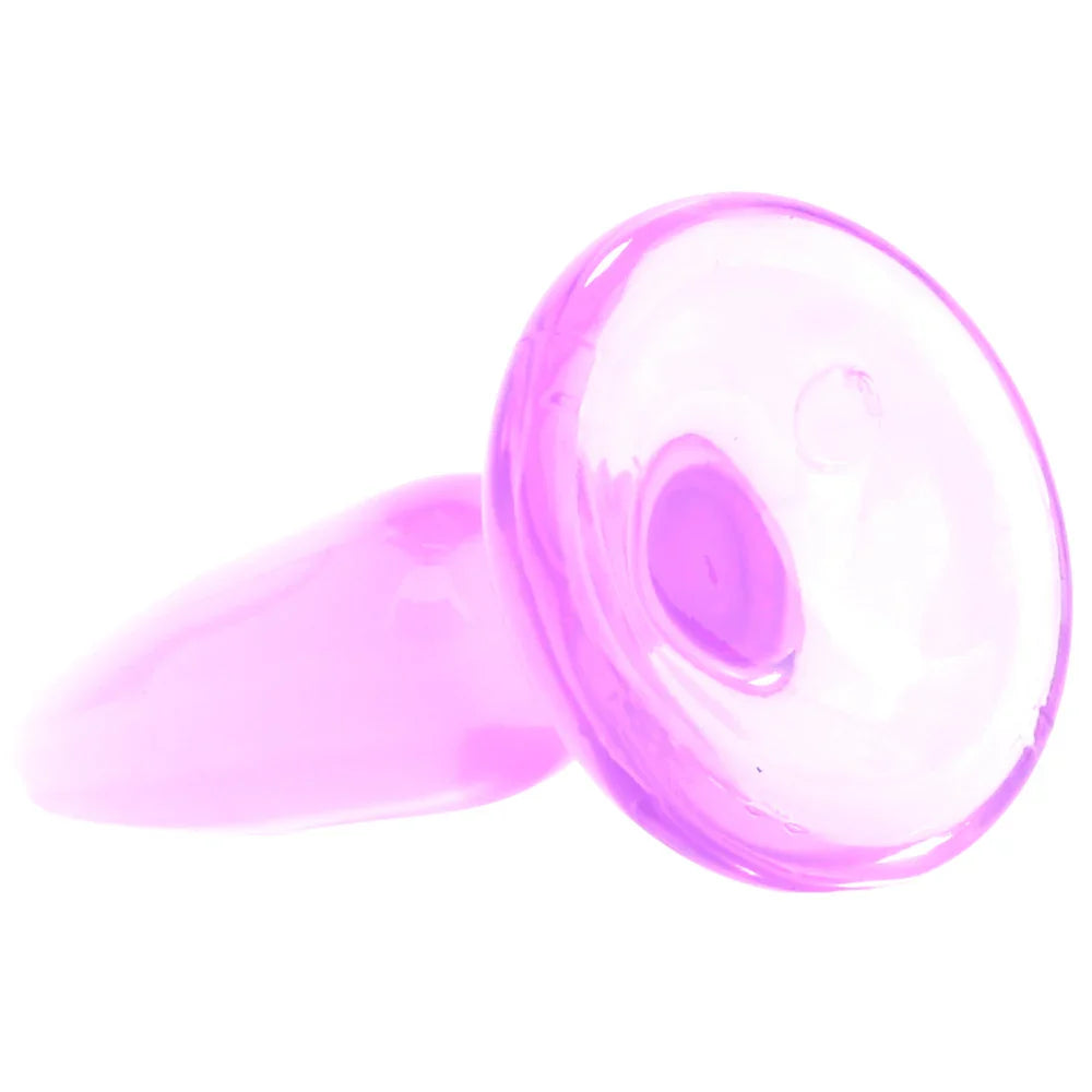 Jelly Rancher Mini Pleasure Plug in Purple – Edmonton adult store – close-up view