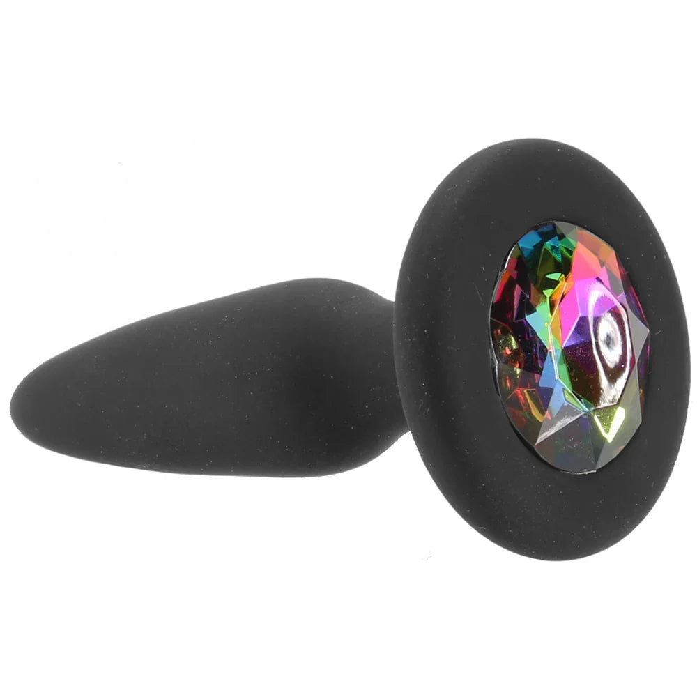 Glams Mini Rainbow Gem Silicone Butt Plug Edmonton – product detail