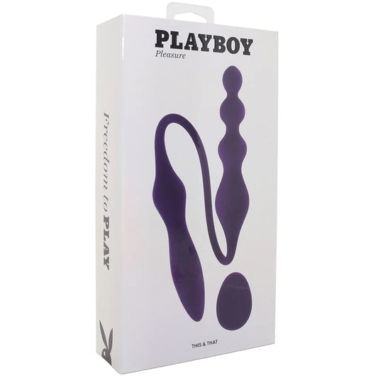 Playboy This & That Dual Ended Vibe — buy in Edmonton | Heaven Boutique