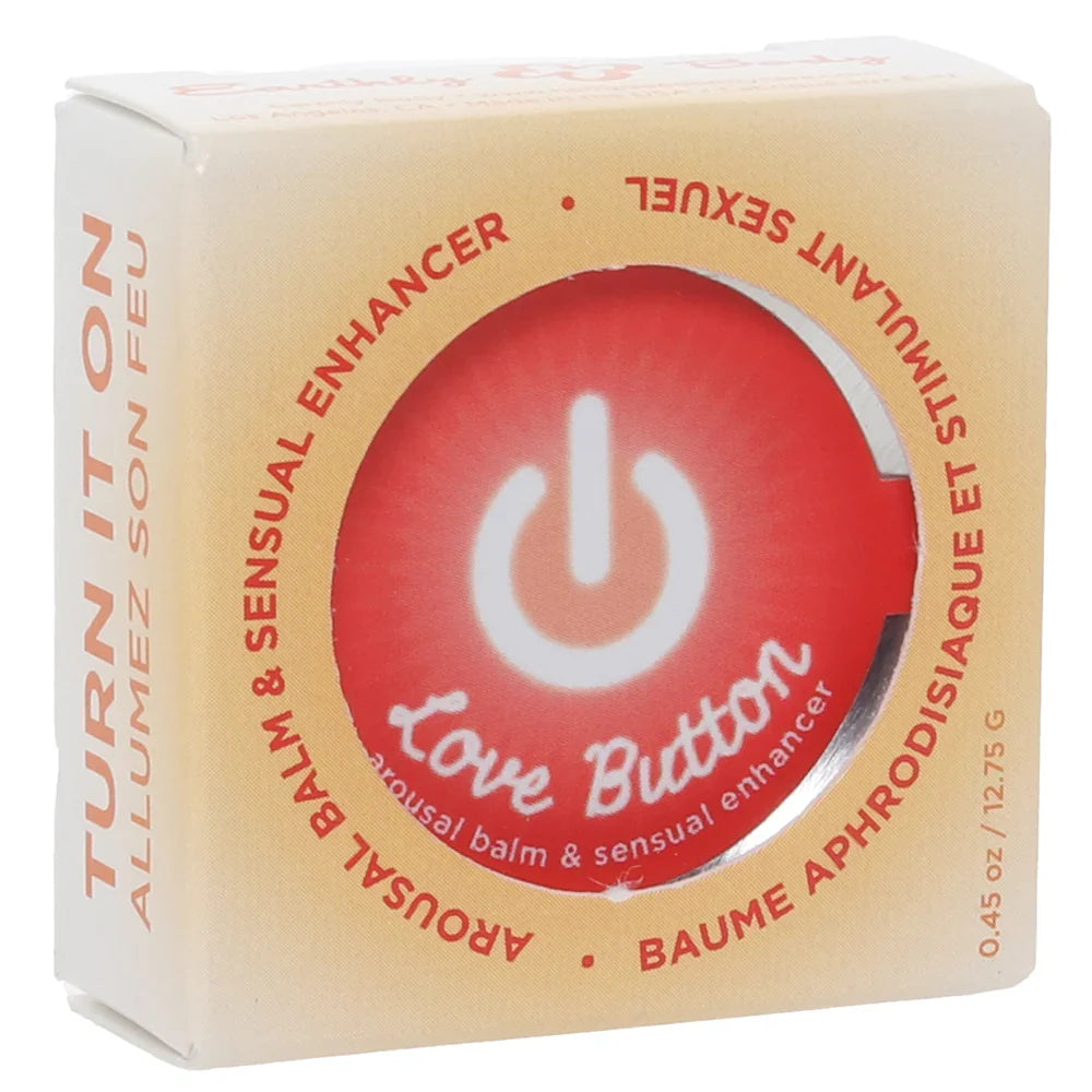 Love Button Arousal Balm in .3oz/8.5g – Edmonton adult store – close-up view