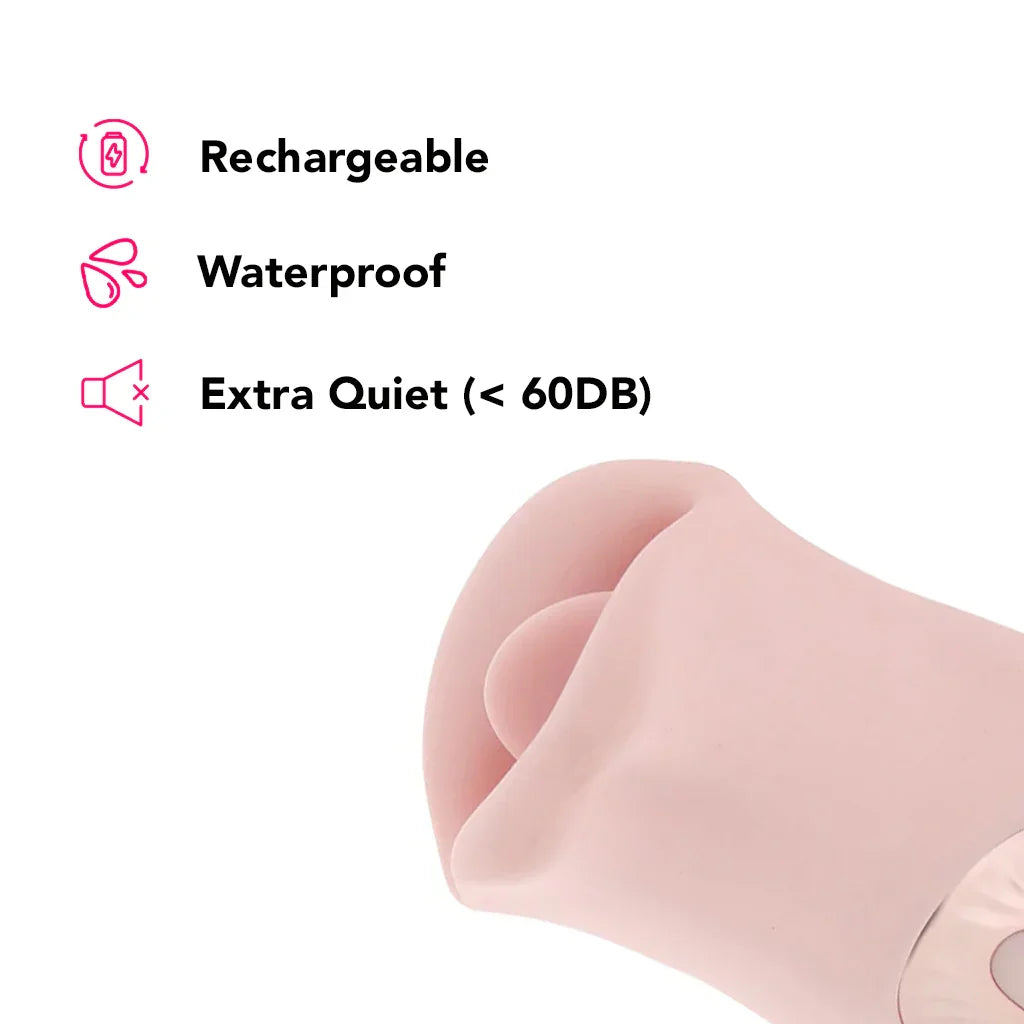 Loveline Kiss Dual Action Suction Vibe Edmonton – product detail