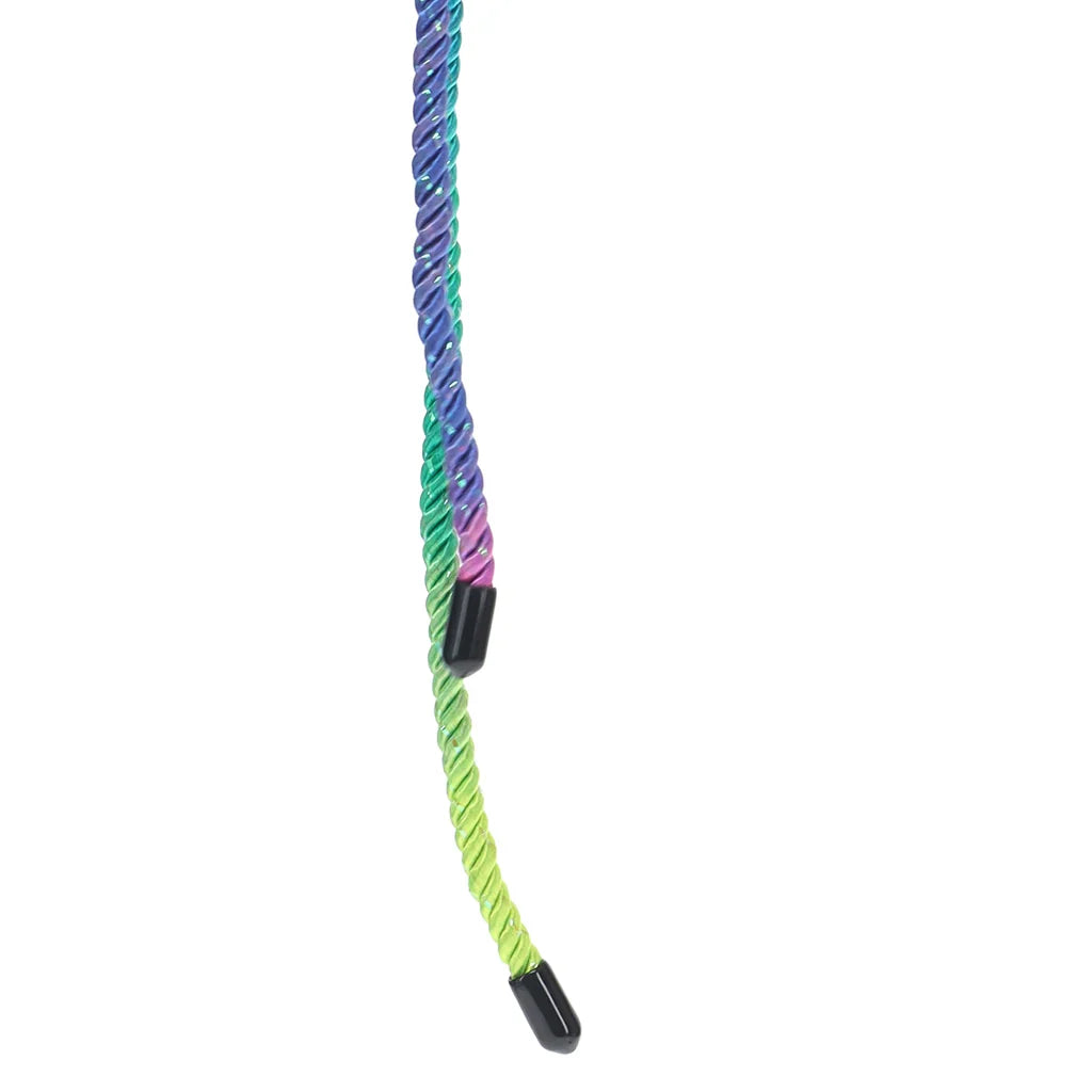 Ouch! 32.8'/10m Bondage Rope in Vibrant Rainbow – Edmonton adult boutique – features