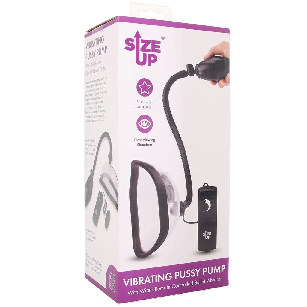 Size Up Vibrating Pussy Pump — buy in Edmonton | Heaven Boutique