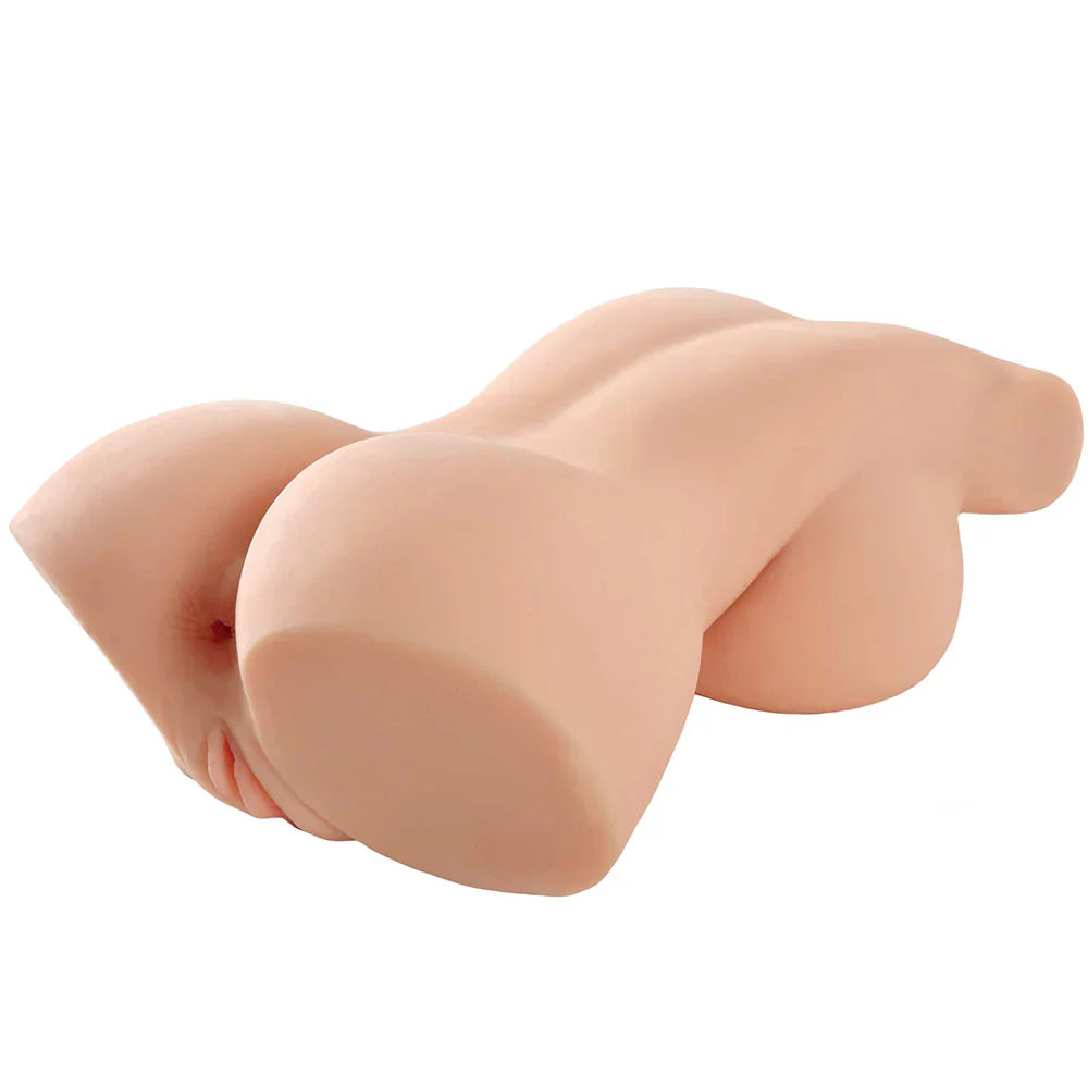 PDX Plus Perfect 10 Torso Masturbator – Breast and Upper Body Detail