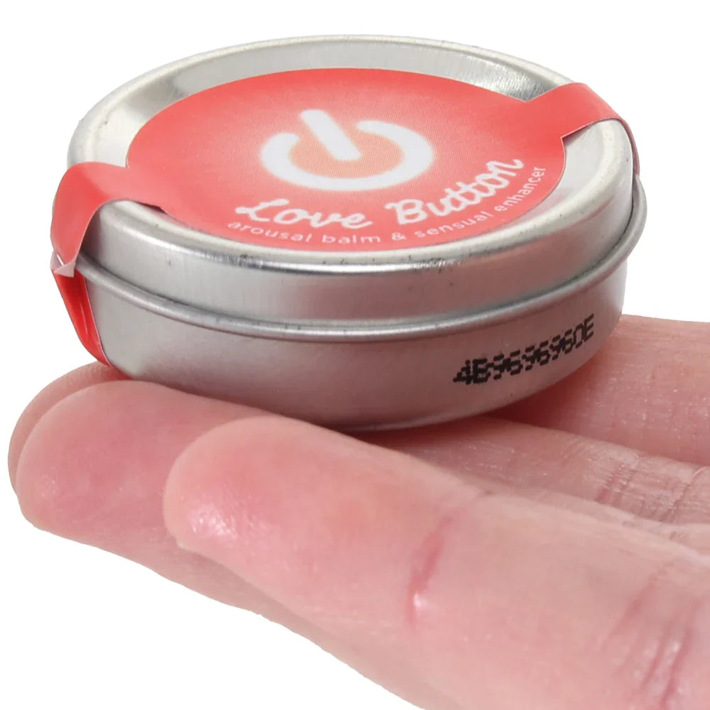 Love Button Arousal Balm in .3oz/8.5g – Heaven Boutique Edmonton – side view