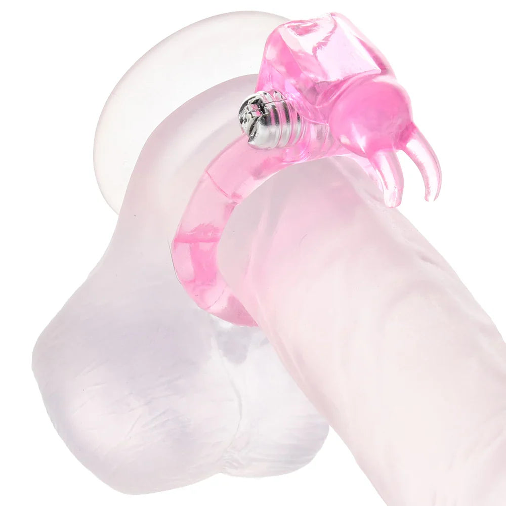 Basic Essentials Bunny Enhancer Vibrating Cock Ring – Edmonton – packaging view