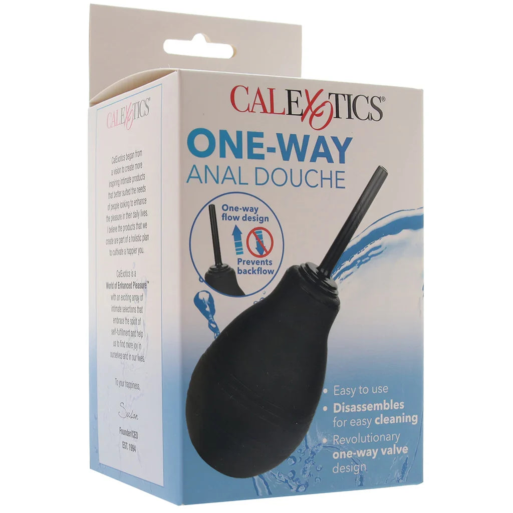 One-Way Anal Douche in Black — buy in Edmonton | Heaven Boutique
