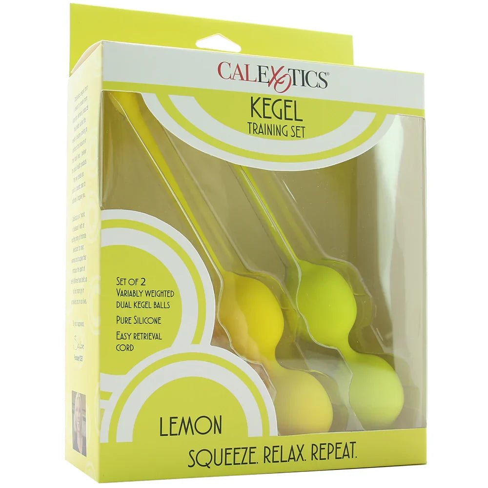 Lemon Squeeze.Relax.Repeat Kegel Dual Training Set — buy in Edmonton | Heaven Boutique