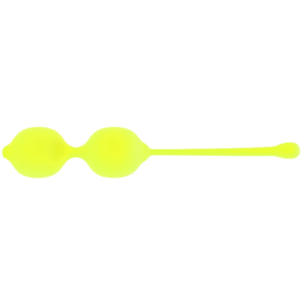 Lemon Squeeze.Relax.Repeat Kegel Dual Training Set – Heaven Boutique Edmonton – side view