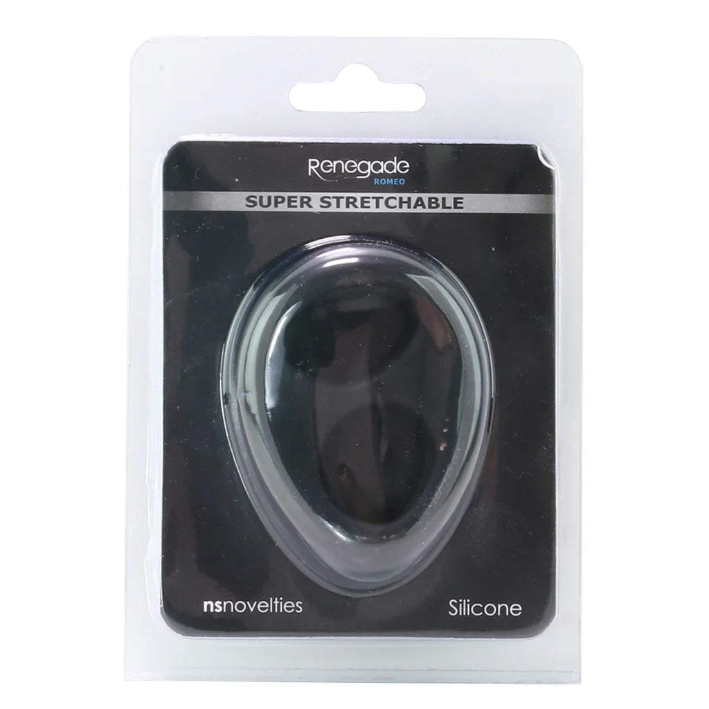 Renegade Romeo Soft Silicone Dual Ring in Black — buy in Edmonton | Heaven Boutique