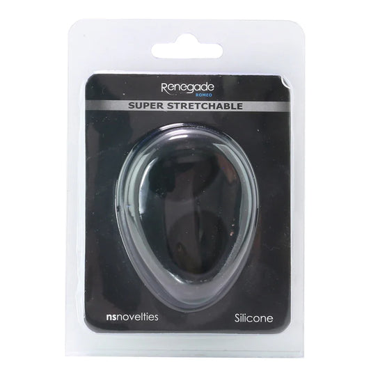Renegade Romeo Soft Silicone Dual Ring in Black — buy in Edmonton | Heaven Boutique