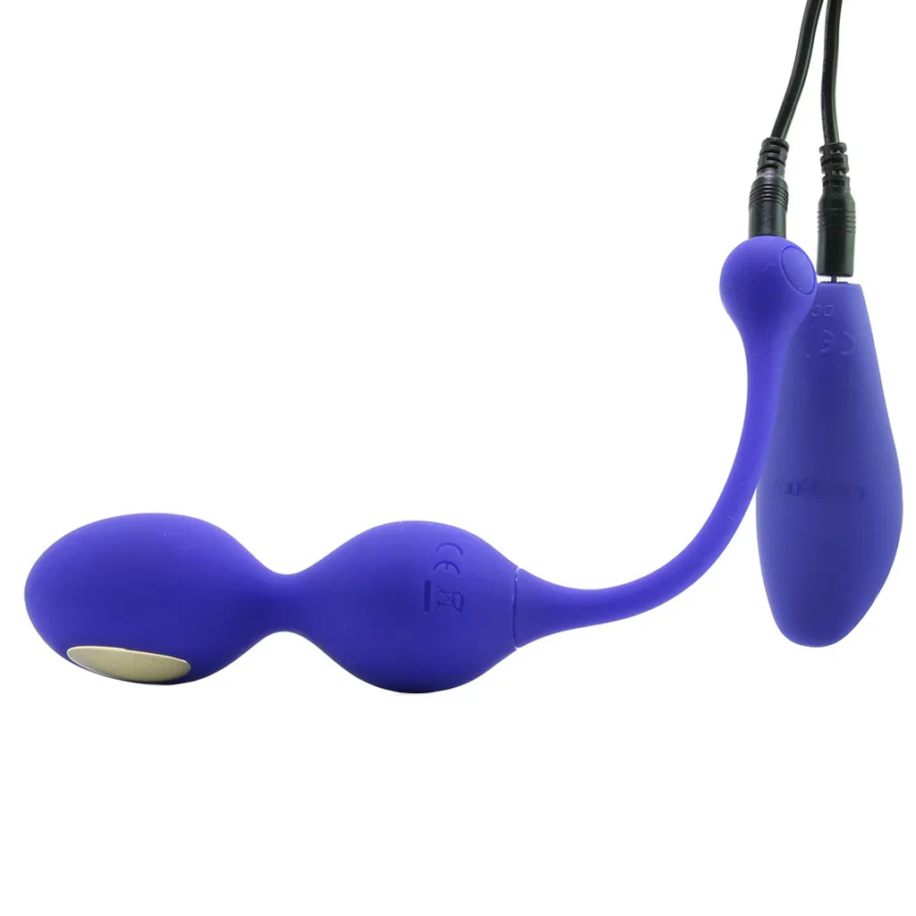 Impulse Intimate E-Stim Remote Dual Kegel Exerciser – Edmonton adult store – close-up view