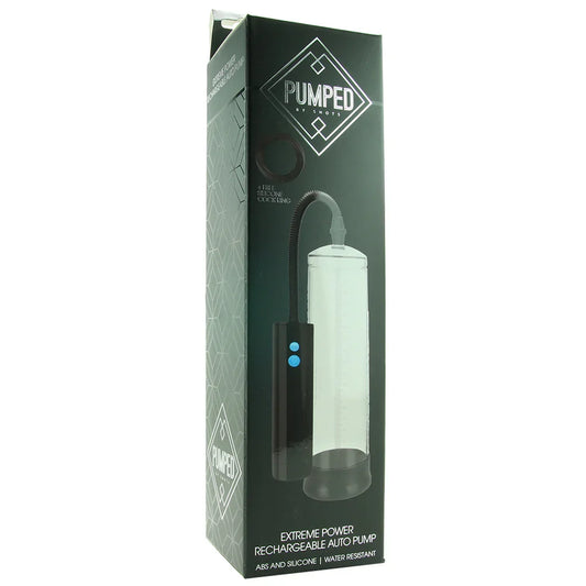 Pumped Extreme Power Rechargeable Auto Pump in Clear — buy in Edmonton | Heaven Boutique