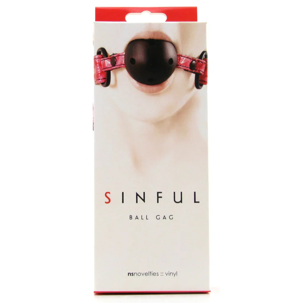 Sinful Ball Gag in Pink — buy in Edmonton | Heaven Boutique
