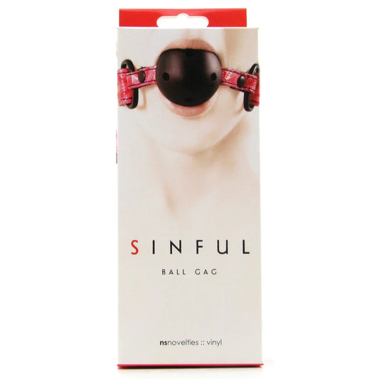 Sinful Ball Gag in Pink — buy in Edmonton | Heaven Boutique