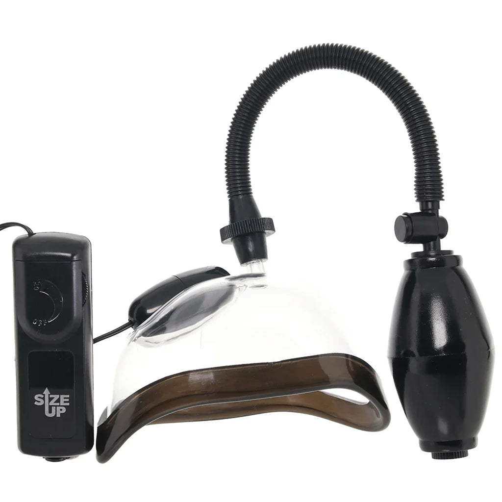 Size Up Vibrating Pussy Pump – Edmonton – packaging view