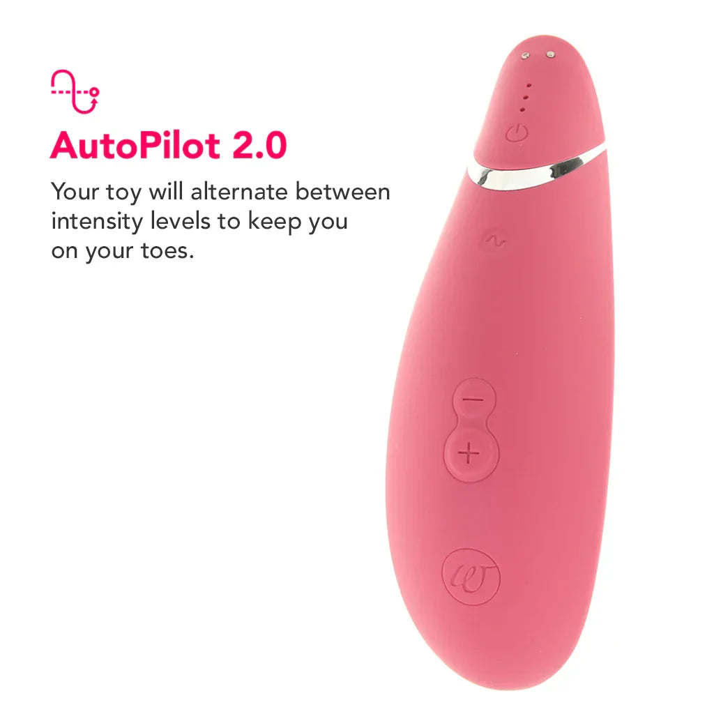 Womanizer Premium 2 Pleasure Air Stimulator in Raspberry Edmonton – product detail