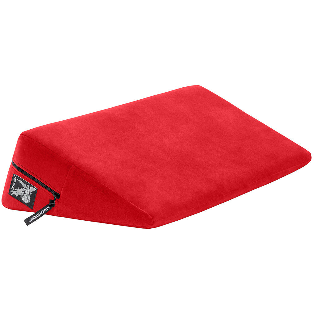 Wedge Sex Pillow in Velvet Red — image 2