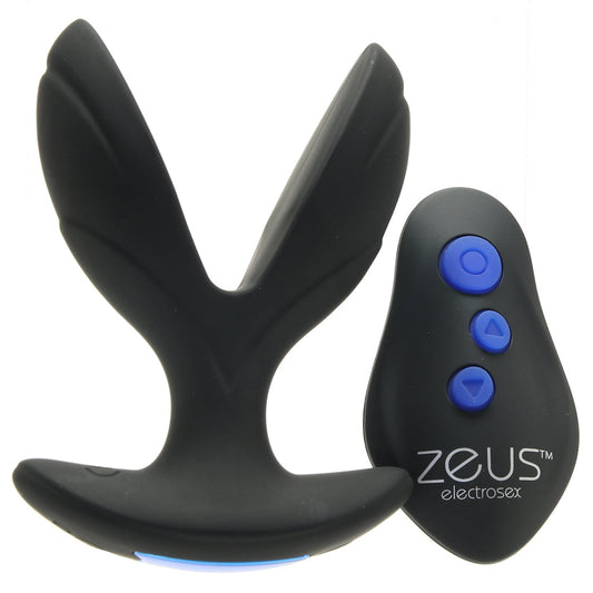 Zeus Electro-Spread Vibrating E-Stim Butt Plug — Heaven Boutique Edmonton 1