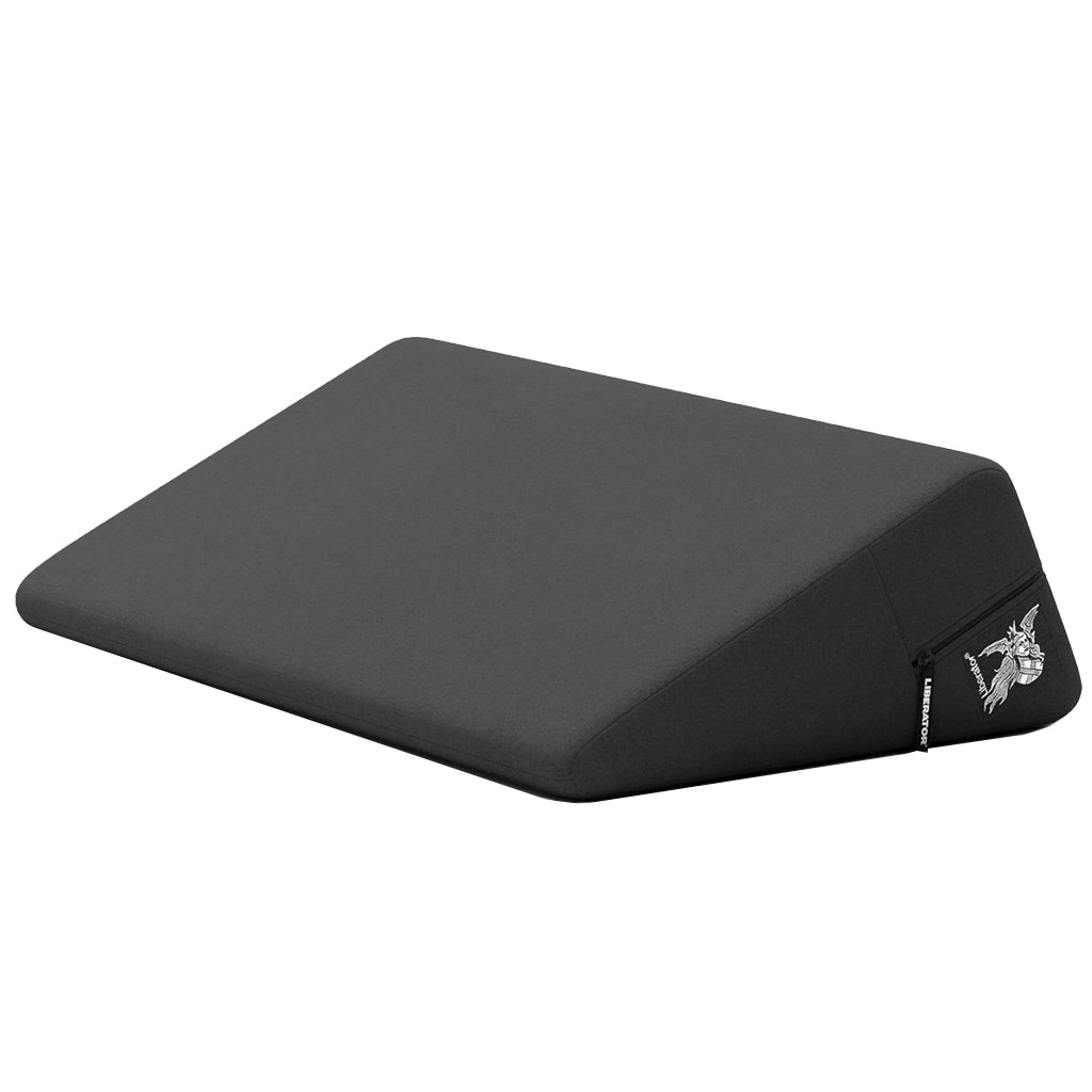Wedge Sex Pillow in Velvet Black — image 2