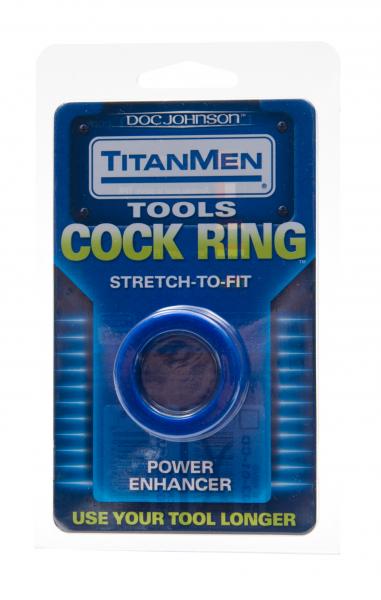 Titanmen Tools Cock Ring Blue — photo 2