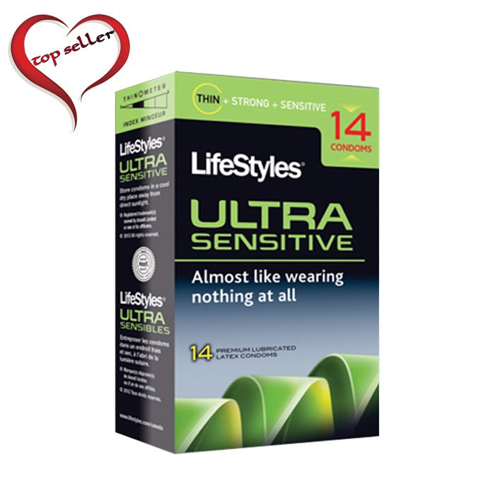 Ultra Sensitive Condom 14 Pack — photo 2