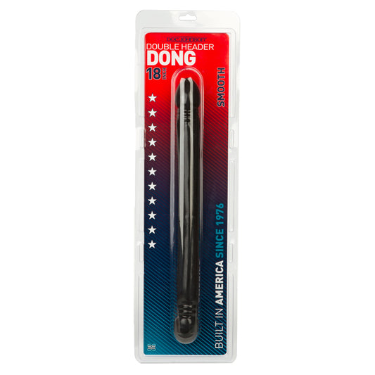 18 Smooth Double Header Black