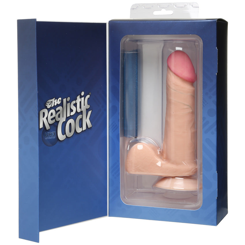 6 Realistic Cock Vanilla — photo 3