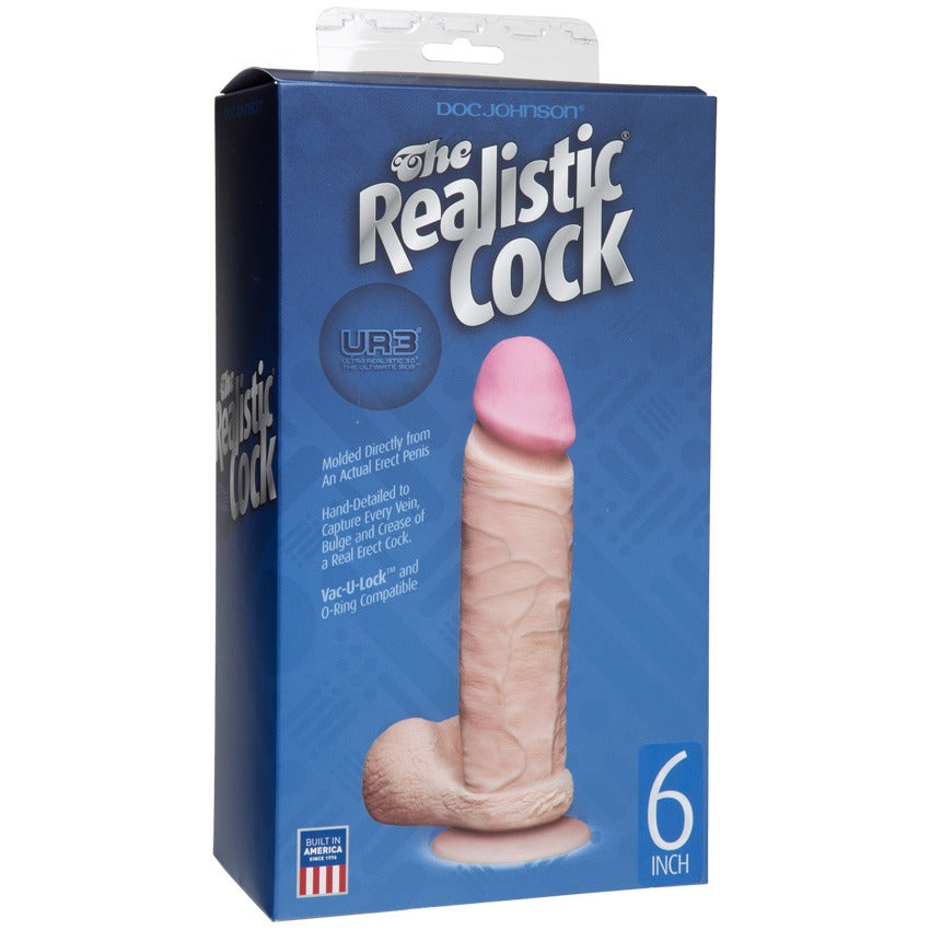 6 Realistic Cock Vanilla — photo 2