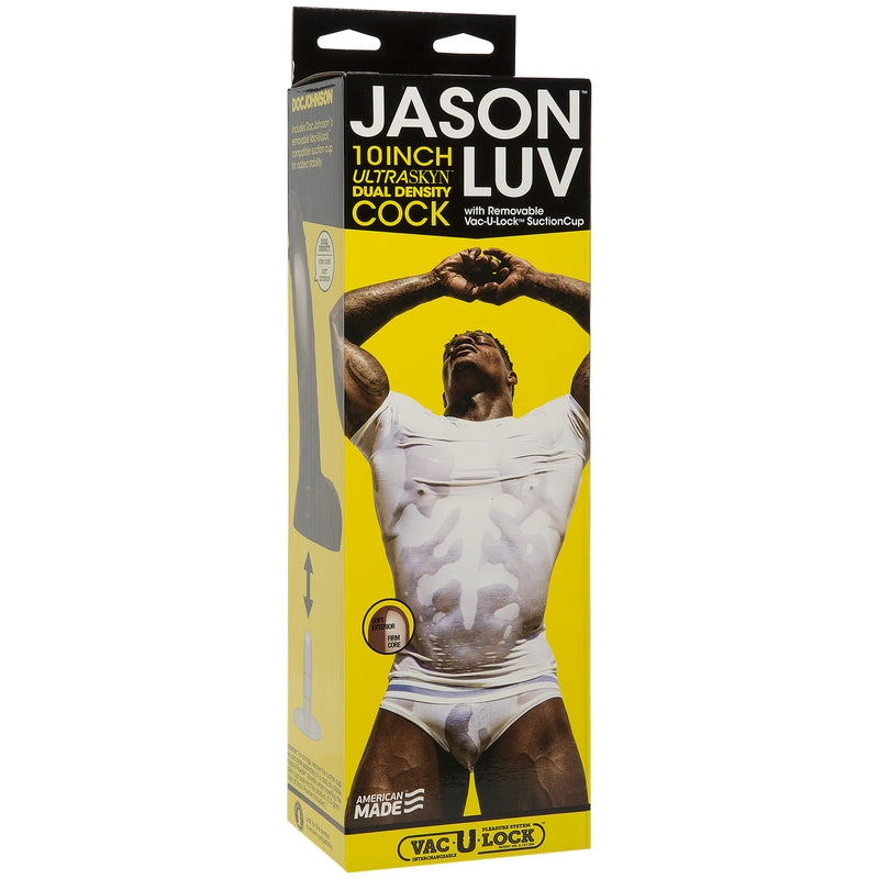 Jason Luv 10 UltraSkyn Cock with Removable Vac-U-Lock Suction Cup — photo 2
