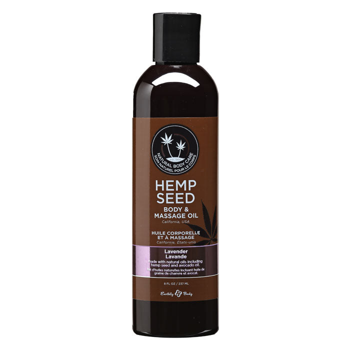 8 oz. Hemp Seed Massage Oil Lavender — photo 2