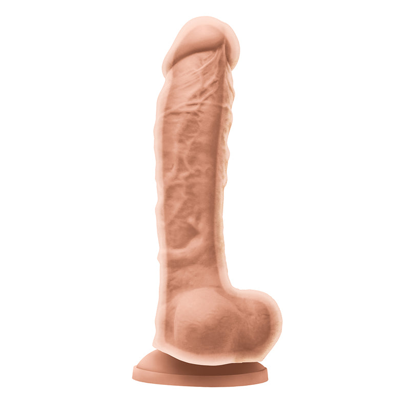 Colours Dual Density 8″ Dildo White — photo 3