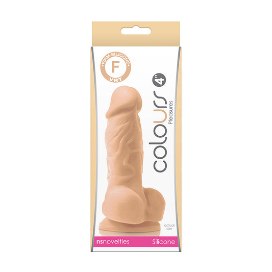 Colours Pleasures 4 Dildo White