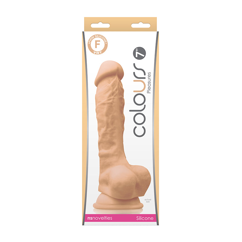 Colours Pleasures 7 Dildo White — photo 2