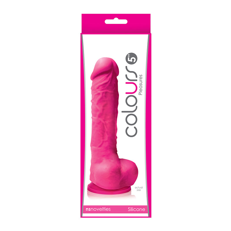 Colours Pleasures 5″ Dildo Pink — photo 2