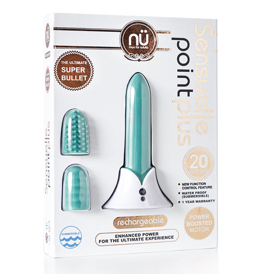 Point Plus Teal Blue