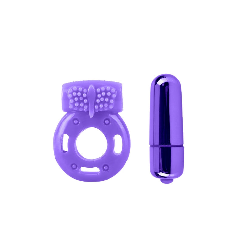 Neon Vibrating Couples Kit Purple — photo 4